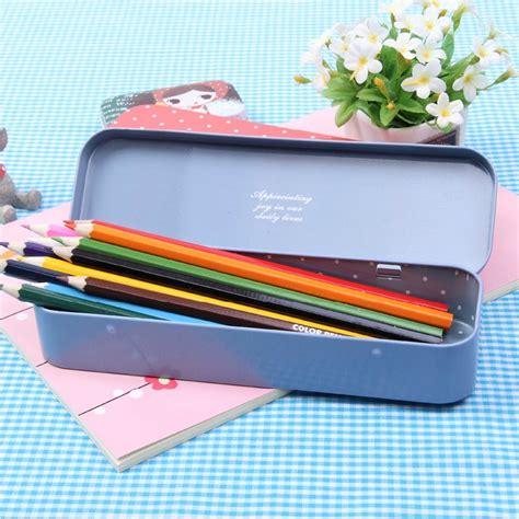 pencil metal box